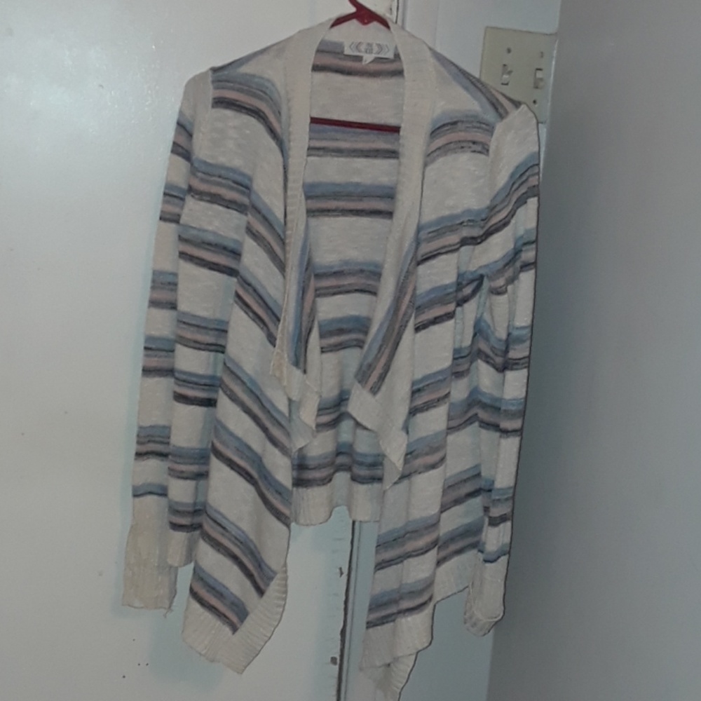 Striped cardigan